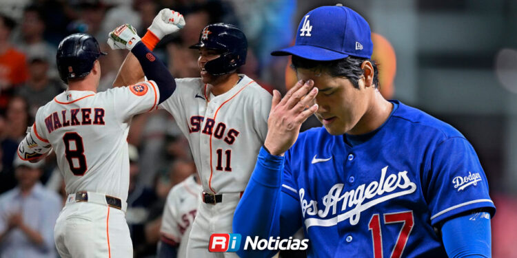 Ohtani brilla desde la loma, pero Dodgers cae ante Astros