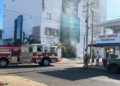 Atacan clínica en la Miguel Hidalgo; hombres armados disparan e incendian parte del inmueble en Culiacán