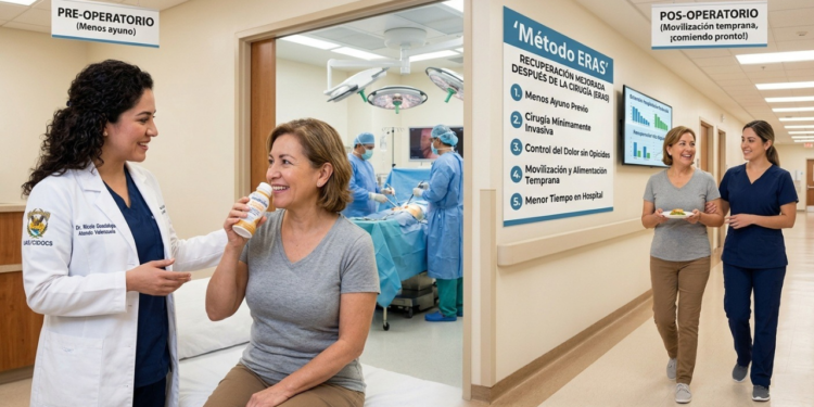 ¡Menos ayuno y pronto restablecimiento! Revoluciona el método ERAS la práctica quirúrgica: permite la mejoría del paciente en tiempo récord y reduce la estancia hospitalaria