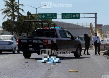 Motociclista pierde la vida tras accidente en el bulevar Luis Donaldo Colosio en Mazatlán