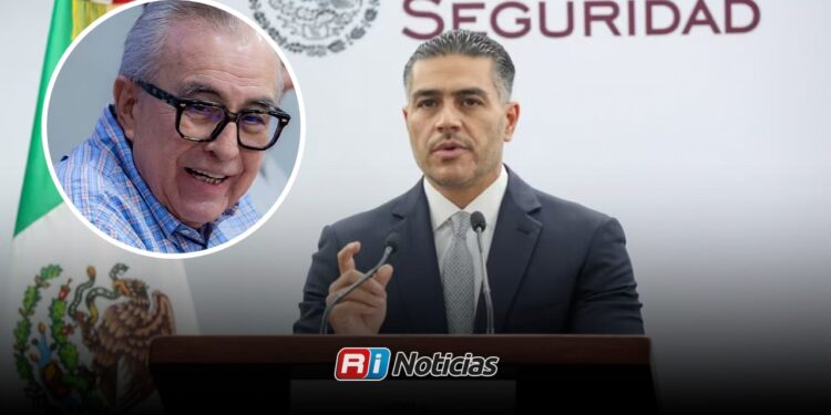 Omar García Harfuch aclara que seguridad de Rubén Rocha Moya fue por recomendación oficial