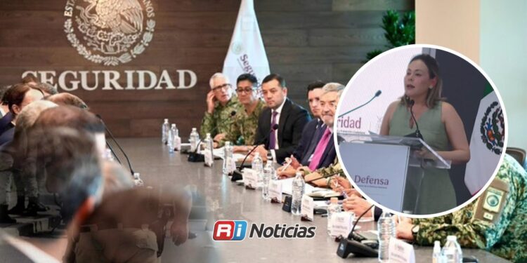 Yeraldine Bonilla fortalece coordinación con federación para reforzar seguridad en Sinaloa