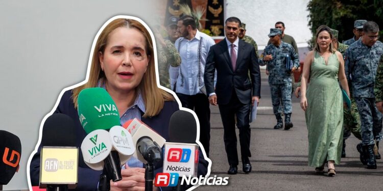 Elizabeth Montoya pide resultados a Omar García Harfuch tras visita a Sinaloa