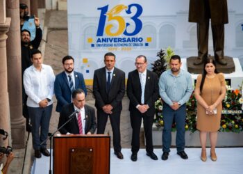Encabeza el Rector Jesús Madueña los festejos por el 153 Aniversario de la UAS