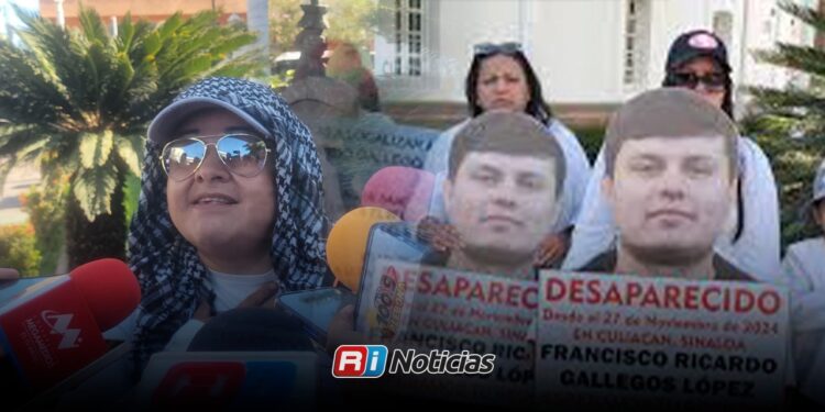 “Aquí nada se celebra, se busca”: Madres buscadoras marchan en Culiacán por desaparecidos