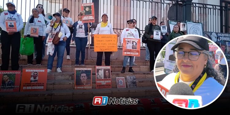 Madres marchan por verdad y justicia en Culiacán
