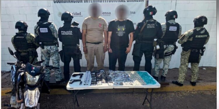 Aseguran más de 500 dosis de droga tras operativo en Culiacán