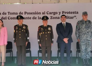 “Venimos a trabajar”: Julio César Islas rinde protesta como nuevo comandante de la Novena Zona Militar en Culiacán