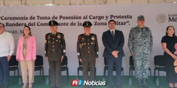 “Venimos a trabajar”: Julio César Islas rinde protesta como nuevo comandante de la Novena Zona Militar en Culiacán