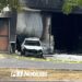 Civiles incendian vehículo tras atacar vulcanizadora en Pradera Dorada