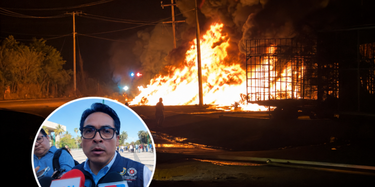 Incendio en bodega de plásticos en Culiacán fue sofocado tras seis horas: PC Sinaloa
