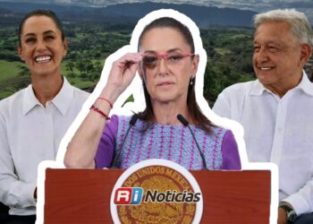 Sheinbaum descarta encuentro con AMLO en Palenque durante gira en Chiapas: “Claro que no”, afirma