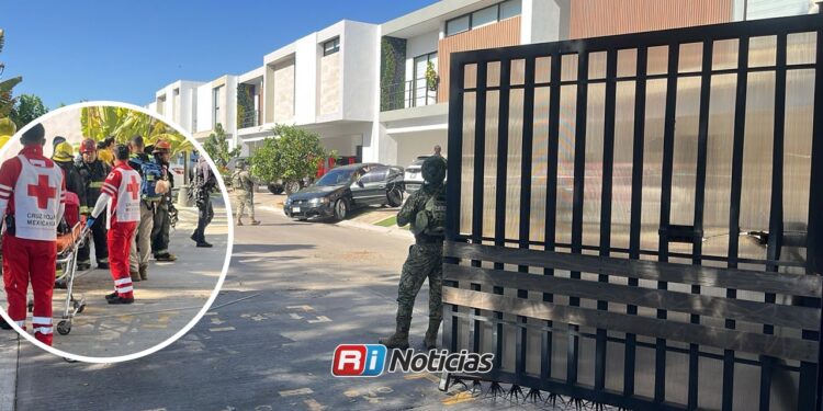 Sujetos armados incendian vivienda en privada de Villa Satélite en Culiacán