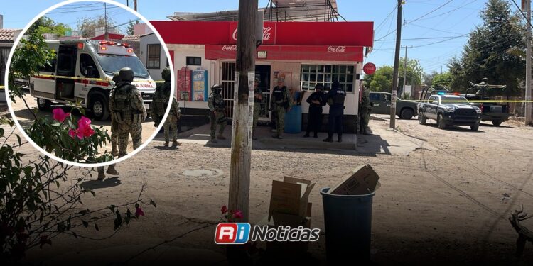 Asesinan a encargado de abarrotes durante presunto asalto en Bachigualato