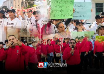 Hospital sin insumos y funcionarios con autos nuevos: Reclamo del STASAM en Mazatlán