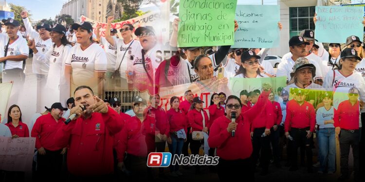 Hospital sin insumos y funcionarios con autos nuevos: Reclamo del STASAM en Mazatlán