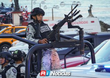 “Aquí siguen las fuerzas federales”: alcaldesa descarta salida de efectivos de Mazatlán