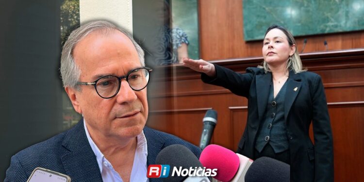 Sergio Esquer acusa que postulación de Yeraldine Bonilla representa continuidad del actual gobierno