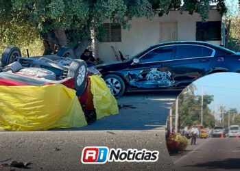 Mueren dos enfermeros en choque sobre la carretera Culiacán-Navolato