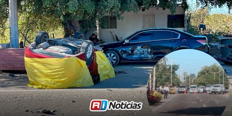 Mueren dos enfermeros en choque sobre la carretera Culiacán-Navolato
