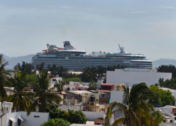 Más de 7 mil cruceristas llegarán a Mazatlán esta semana