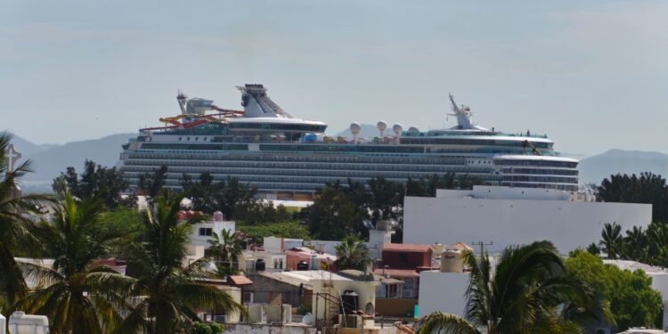 Más de 7 mil cruceristas llegarán a Mazatlán esta semana