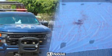 Hallan manta y una cabeza humana colgadas de puente en Escuinapa