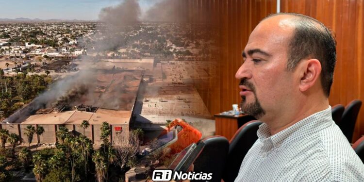 Investigación de incendio en Plaza Fiesta en Los Mochis, aún sin conclusiones periciales: Vicefiscalía