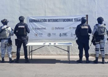 Grupo Interinstitucional asegura teléfonos y cargadores durante revisión en el Penal de Aguaruto