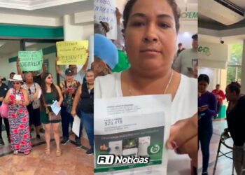“Cobros justos y que trabajadores de la CFE paguen luz”: protestan en Mazatlán por recibos triplicados y tarifas excesivas