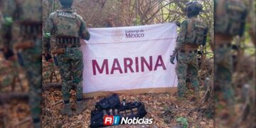 Marina asegura explosivos artesanales y municiones en comunidad de Elota, Sinaloa