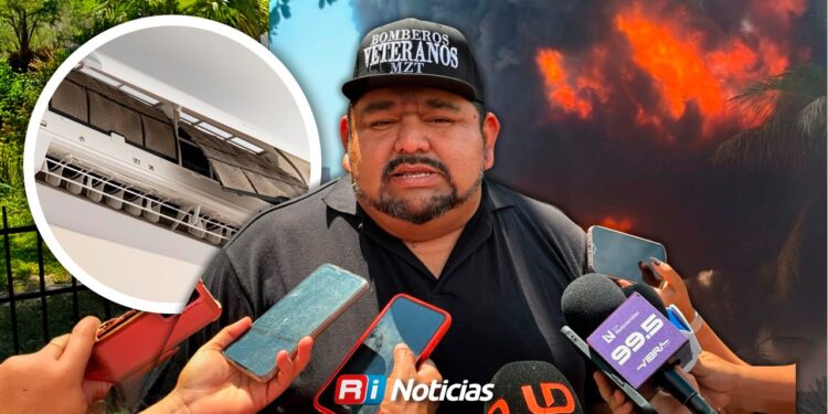Falta de mantenimiento en mini-splits; principal causa de incendios en Mazatlán: Bomberos Veteranos