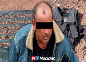 Ejército y Guardia Nacional aseguran armas y detienen a un hombre en la sierra de Concordia