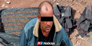 Ejército y Guardia Nacional aseguran armas y detienen a un hombre en la sierra de Concordia