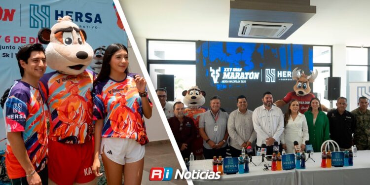 Mazatlán se alista para recibir miles de atletas en el Gran Maratón HERSA 2026