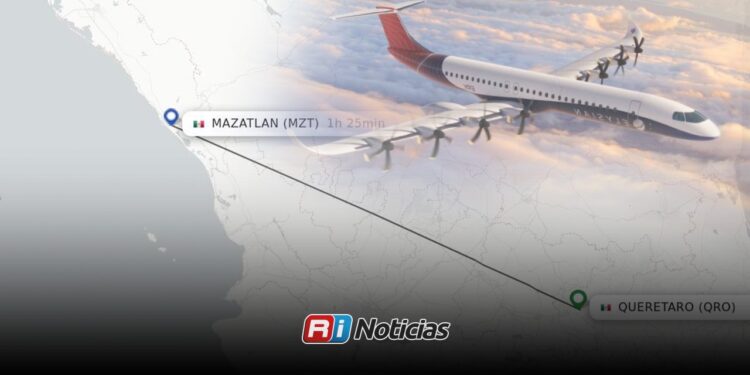 Mazatlán estrena vuelo directo a Querétaro este 1 de junio