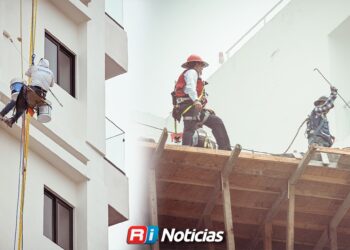 Constructores refuerzan medidas por calor extremo en obras de Mazatlán