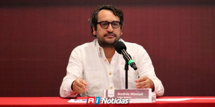 Andy López Beltrán deja cargo en Morena para buscar diputación federal en Tabasco rumbo a 2027
