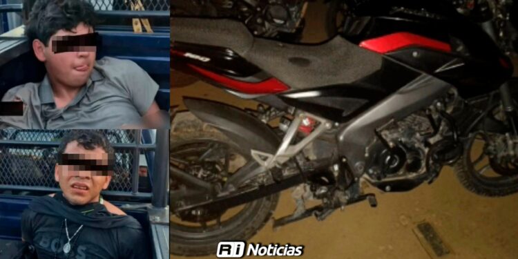 Persecución entre Municipales y civiles armados termina con dos detenidos; los hechos en la Genaro Estrada