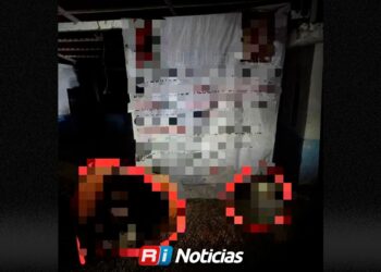 Hallan restos humanos dentro de contenedores en El Rosario; además localizan una lona con un mensaje