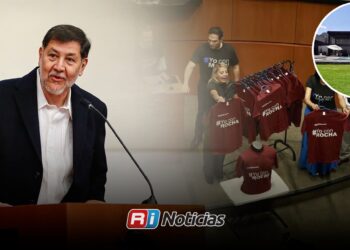 Noroña justifica rechazo a preguntas sobre casa en Tepoztlán y playera de #YoConRocha; acusa provocaciones y exige pruebas