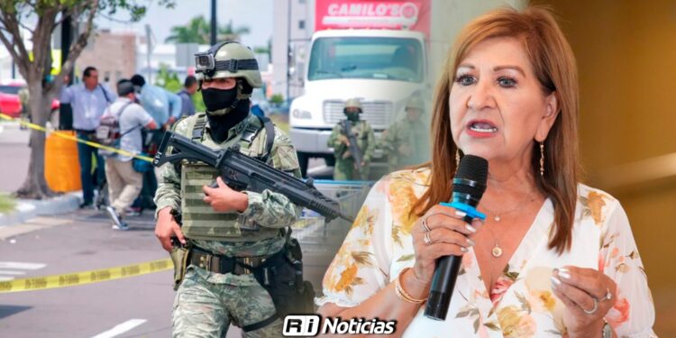 Tere Guerra acusa a la oposición de magnificar la violencia y perjudicar a Sinaloa