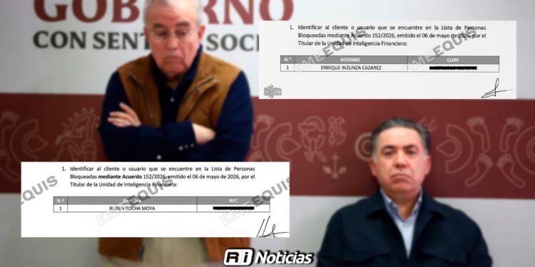 Hacienda justifica bloqueo de cuentas a funcionarios de Sinaloa por reportes financieros