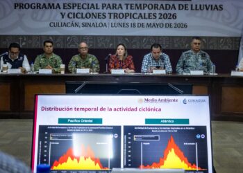 Sinaloa se declara listo ante temporada de ciclones; Yeraldine llama a seguir indicaciones oficiales
