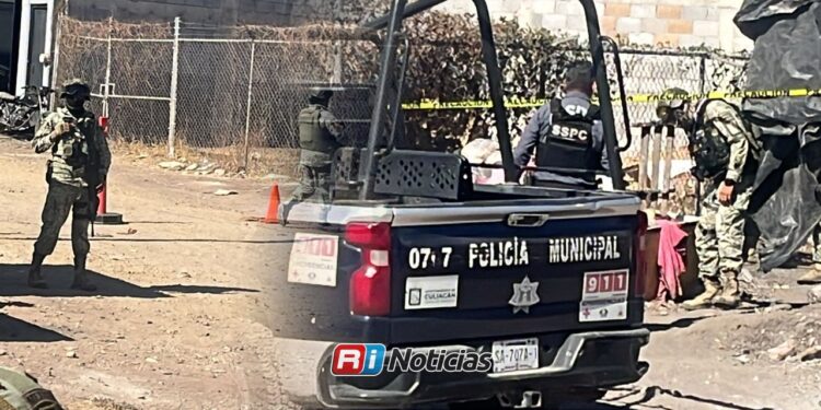 Ejecutan a hombre y mujer en vivienda de invasiones en la colonia Providencia, en Culiacán