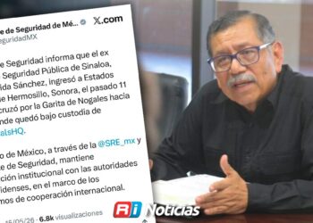 Exsecretario de Seguridad de Sinaloa se entrega y es puesto bajo custodia en Estados Unidos