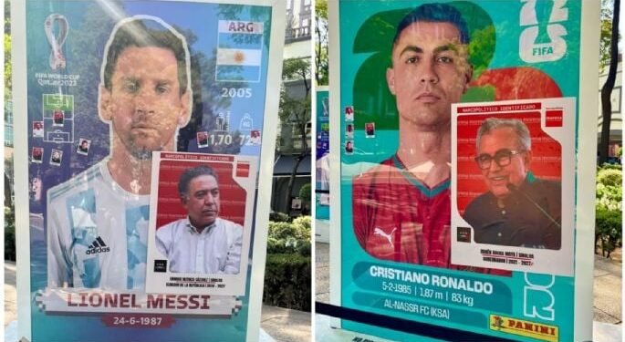 Intervienen exposición de Panini con señalamientos a “narcopolíticos” rumbo al Mundial 2026