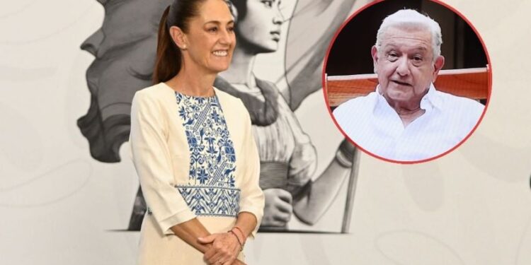 Sheinbaum niega reunión con AMLO y señala misoginia en críticas