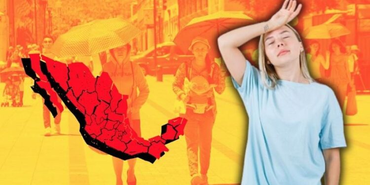 Onda de calor en México: hasta 45 °C afectarán gran parte del país del 8 al 10 de mayo