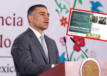 Desmantelan 2 mil 337 laboratorios clandestinos en actual gobierno: García Harfuch